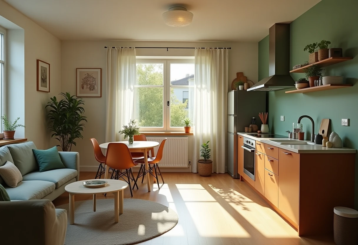 Möbliertes Apartment